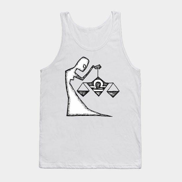 Libra Tank Top by NathanBenich